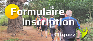 Formulaire inscription - Marche nordique et BungyPump Asahi Formulaire inscription - Marche nordique et BungyPump Asahi